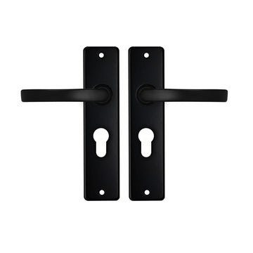 Deurkrukken Edge kruk Blok PC55 Zwart