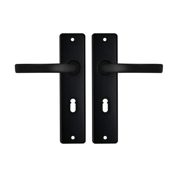 Deurkrukken Edge kruk Blok SL55 Zwart