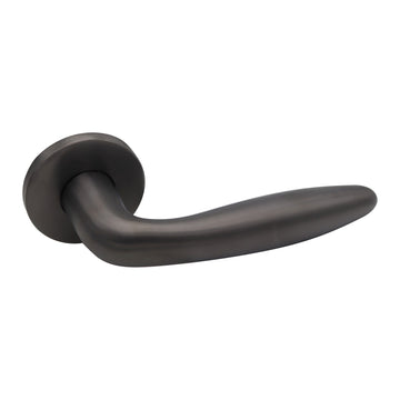 Griff Meister Türgriff Arvo, Ø 53 mm runde Rosette, 6 mm dick, Gunmetal