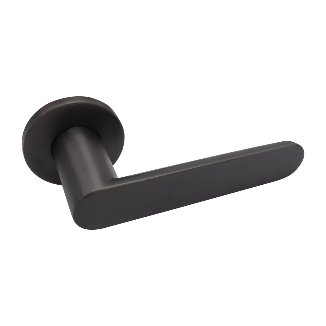 Griff Meister Türgriff Rexo, Ø 53 mm runde Rosette, 6 mm dick, Gunmetal