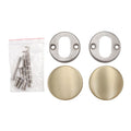 Griff Meister blindrozet, Ø 53 mm, champagnekleurig PVD, complete set zoals geleverd