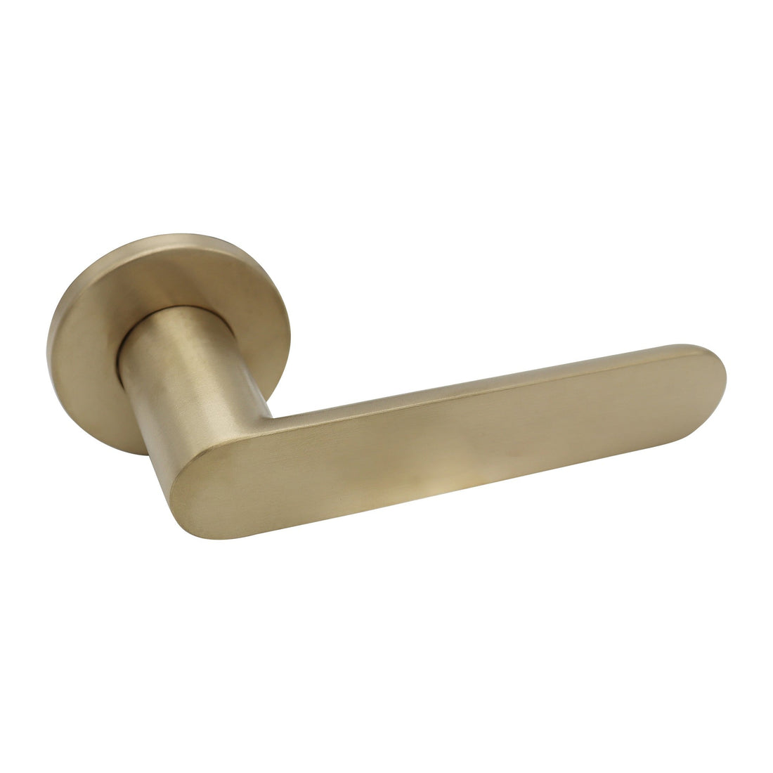 Griff Meister Türgriffe Rexo, Ø 53 mm Rosette, Champagner PVD