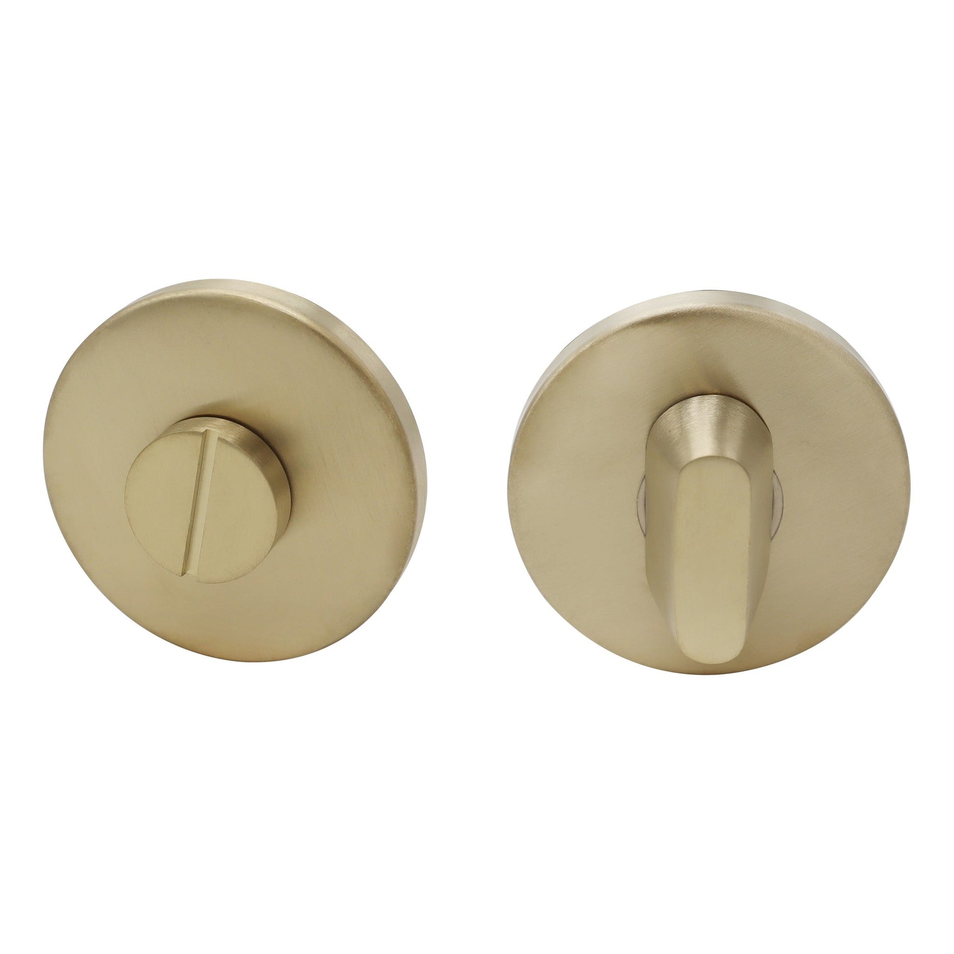 Griff Meister Bad-Drehrosette, Ø 53 mm rund, 6 mm, Champagner PVD, zusätzliches Produktfoto
