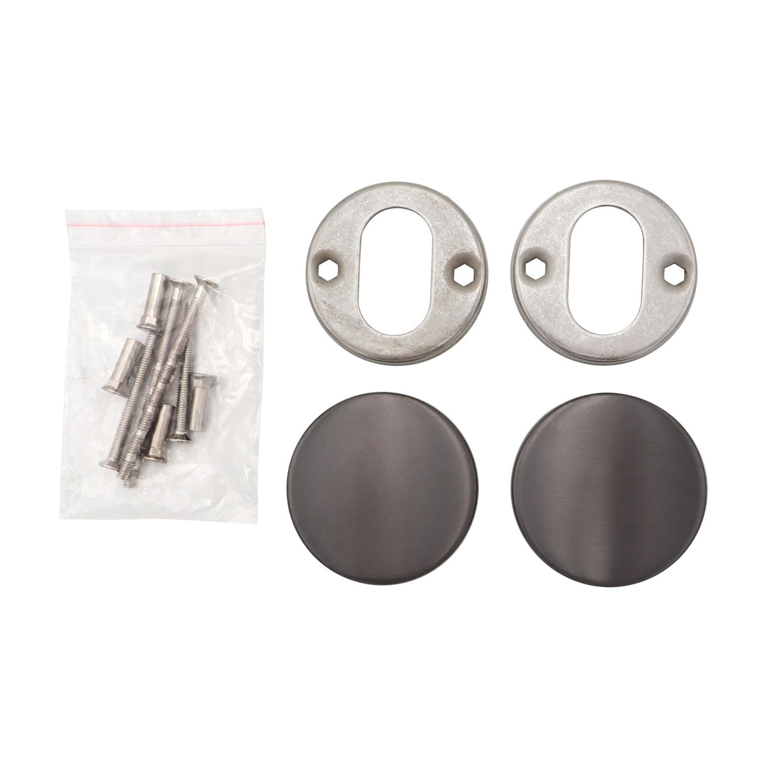Griff Meister blinde rozet, Ø 53 mm, bronskleurig