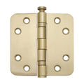 Griff Meister Kugellagerscharnier, 89 x 89 mm, Champagner PVD