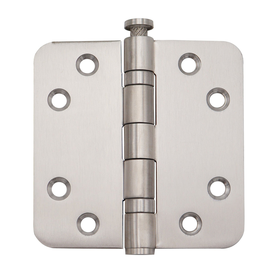 Griff Meister kogellagerscharnier, 89 x 89 mm, geborsteld roestvrij staal