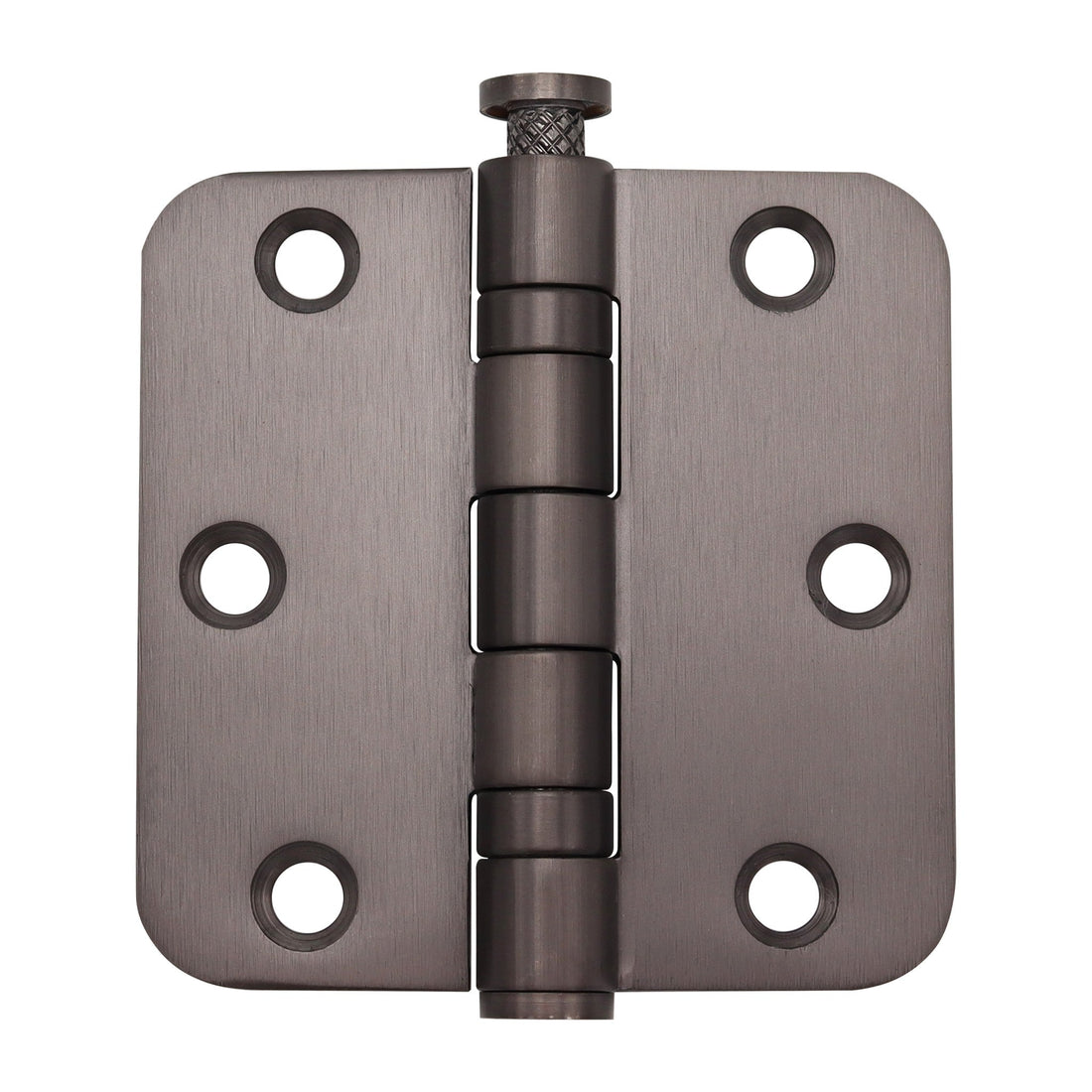 Griff Meister kogellagerscharnier, 76 x 76 mm, afgeronde hoeken, bronskleurig