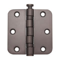 Griff Meister kogellagerscharnier, 76 x 76 mm, afgeronde hoeken, bronskleurig