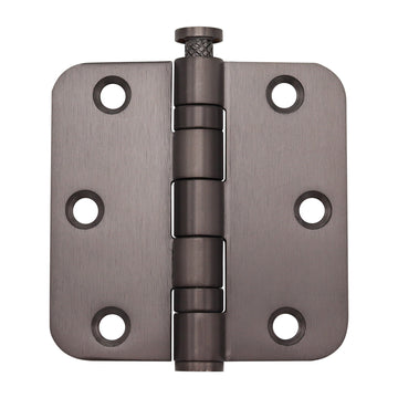 Griff Meister kogellagerscharnier, 76 x 76 mm, afgeronde hoeken, bronskleurig