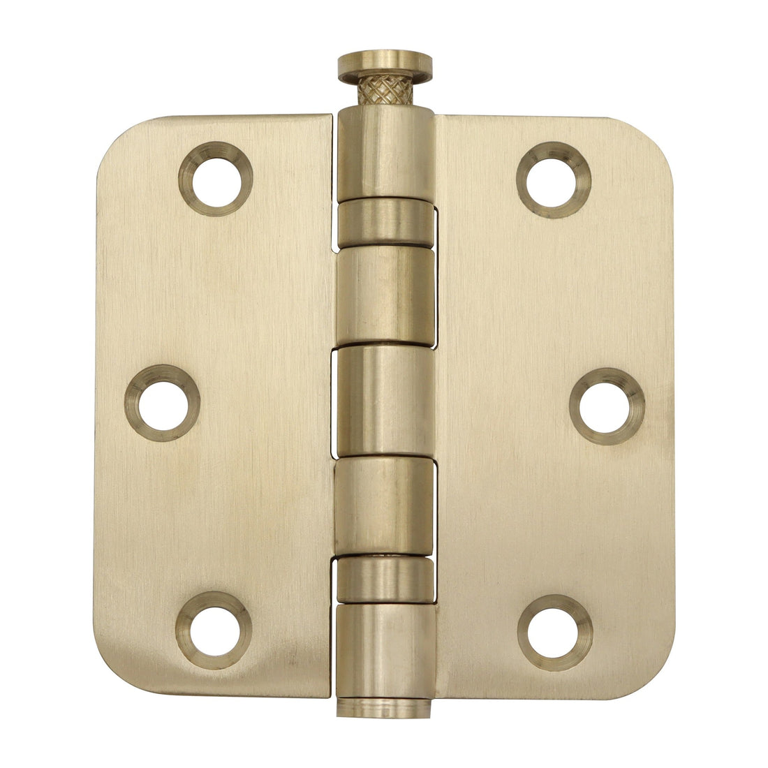 Griff Meister kogellagerscharnier, 76 x 76 mm, champagnekleurige PVD-coating
