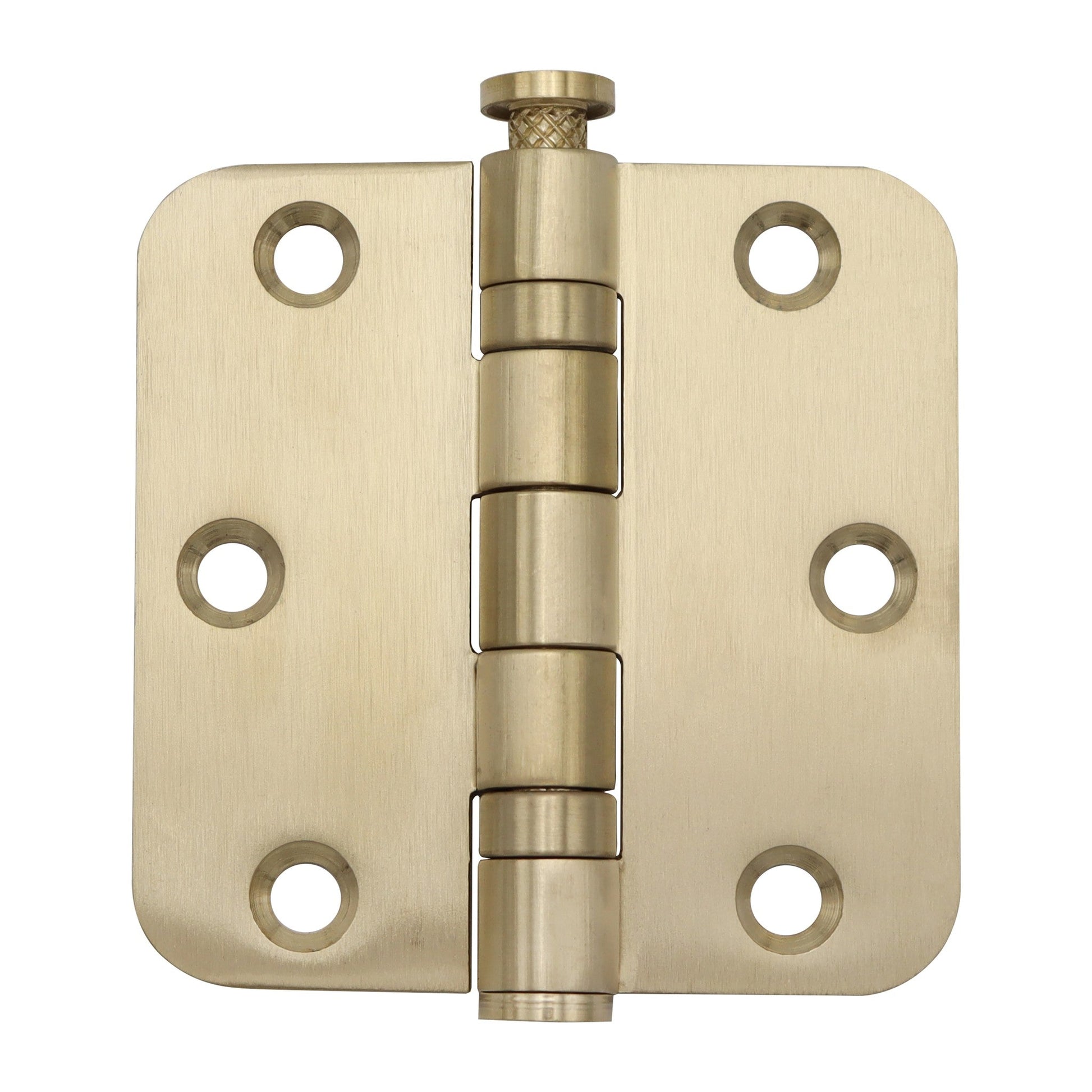 Griff Meister kogellagerscharnier, 76 x 76 mm, champagnekleurige PVD-coating