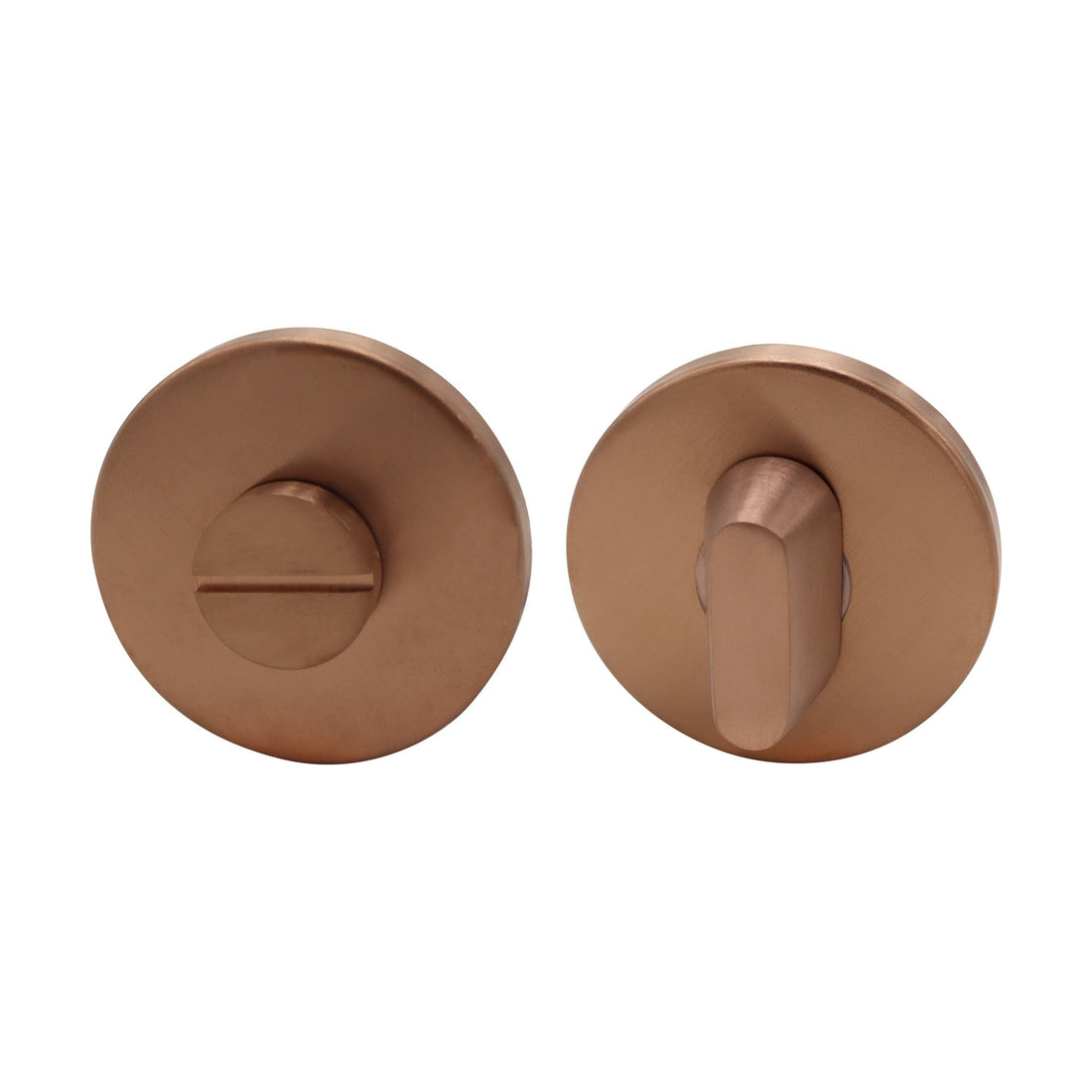 Griff Meister Bad-Drehrosette, Ø 53 mm rund, 6 mm, Roségold PVD