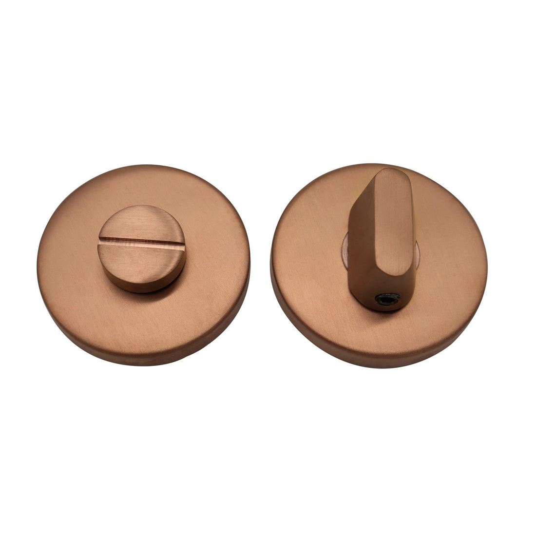 Griff Meister Bad-Drehrosette, Ø 53 mm rund, 6 mm, Roségold PVD