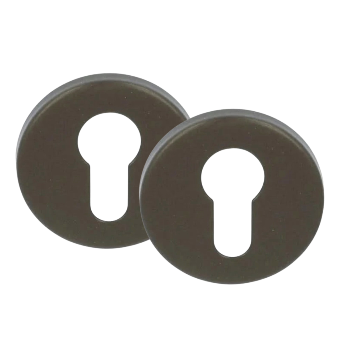 Griff Meister Cilinderrozet 53mm brons